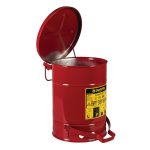Justrite Foot Operated Oil Waste Can - 23 Litre - Image 4