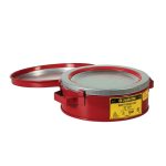 Justrite Steel Swab Pail - 2 Litre - Image 2