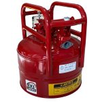 Justrite 2.5-Gallon Type-Ii Accuflow Red Steel Safety Can - Image 3