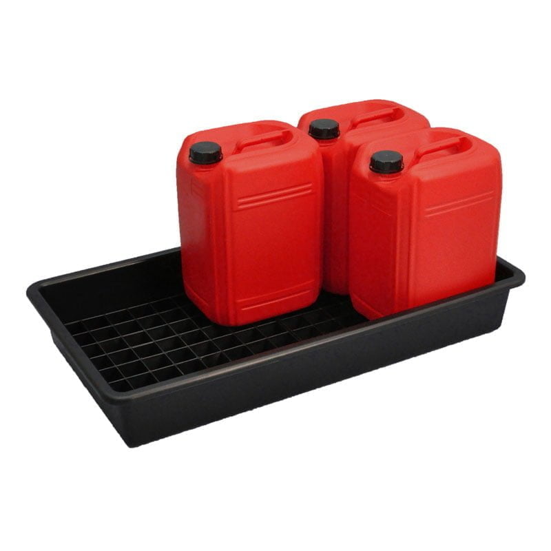 images Drum Tray/Pan for 6 x 25Ltr Containers - D 100cm x 55cm x 15cm - Image 1