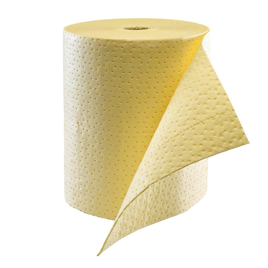 images 120 Litre Chemical Absorbent Roll 50cm x 40 mtr Yellow - Image 1