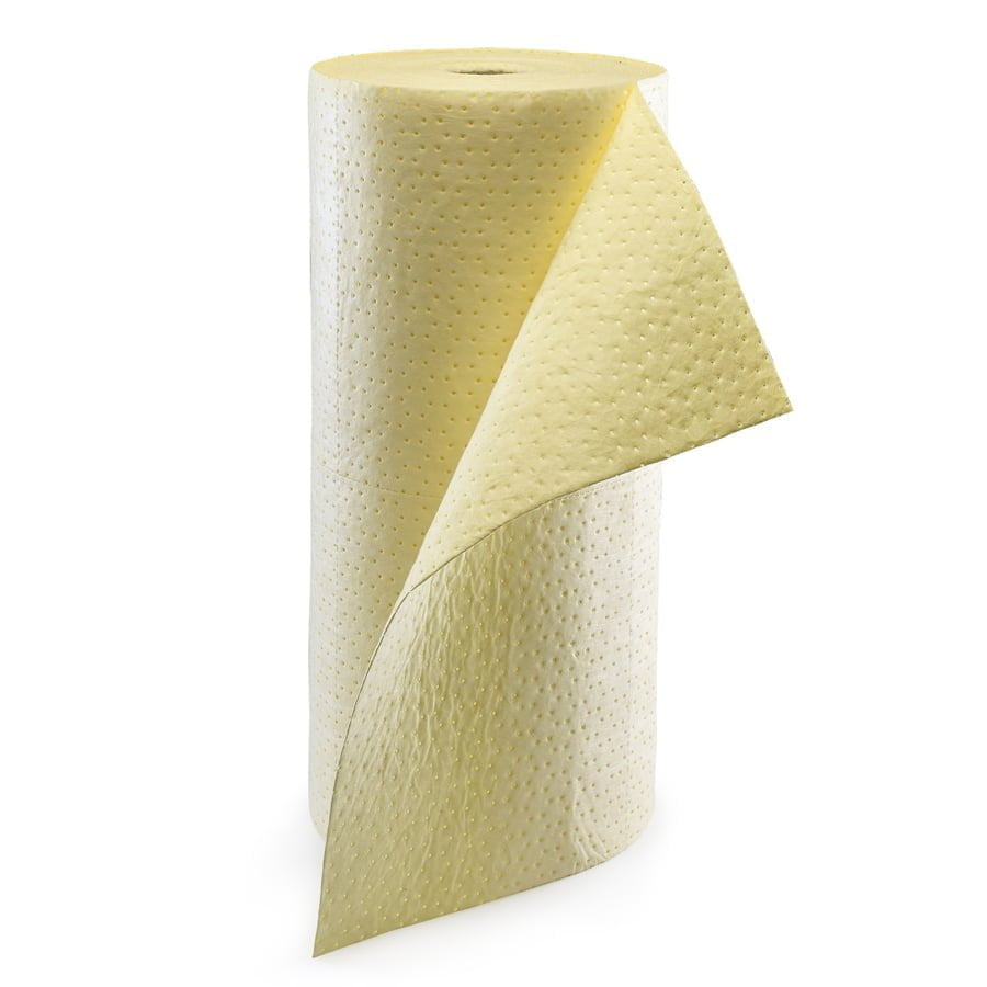images 128 Litre Chemical Absorbent Roll 80cm x 40 mtr Yellow - Image 1