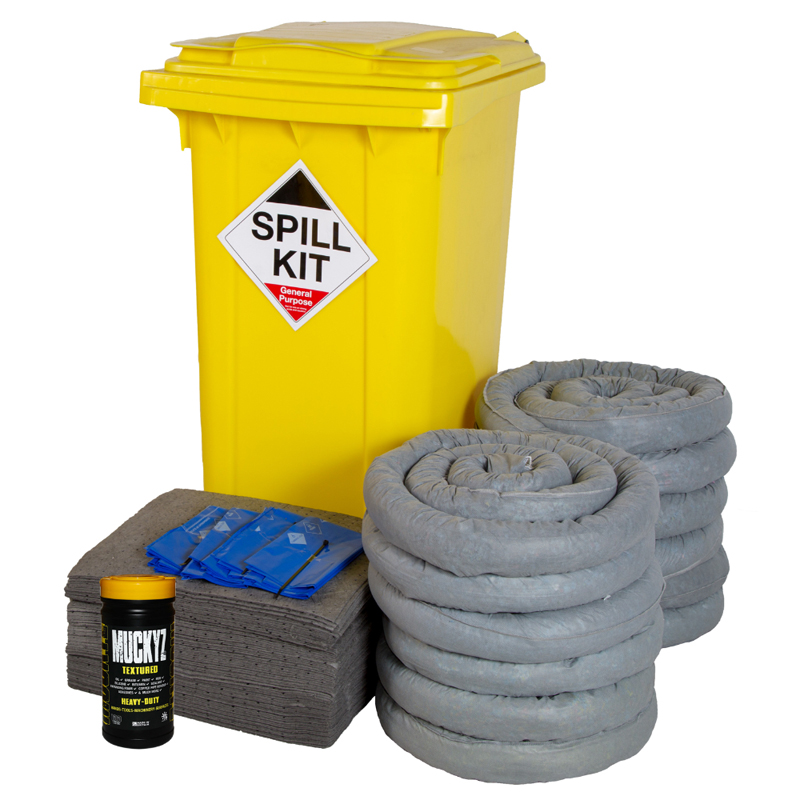 gsk240 Maintenance Wheeled Bin Spill Kit - 240L - Image 1