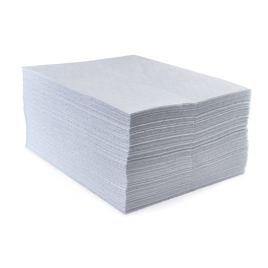 images 80 Litre Oil Absorbent Pad 50cm x 40 cm White - Pack of: 100 - Image 1