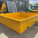 Steel Single Bunded IBC Store - Flat Packed - Galvanised/Yellow - Image 3
