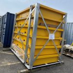 Steel Double Bunded IBC Store - Flat Packed - Galvanised/Yellow - Image 6