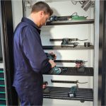Lithium Battery Fire Cabinet 2 Door - 60 Min, 4 Shelves, Smoke Detection, Alarm, 8 x Plug Sockets Per Shelf - 3 Phase - Image 14