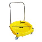4 Wheel Drum Dolly With Handle - Suitable For Moving 205Ltr Drums Or Other - Image 8