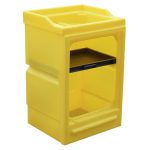 Poly Work Stand With Removable Inner Storage Tray - 48Ltr Bund - Image 5
