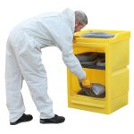 Poly Work Stand With Removable Inner Storage Tray - 48Ltr Bund - Image 3