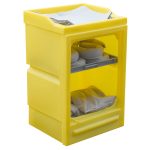 Poly Work Stand With Removable Inner Storage Tray - 48Ltr Bund - Image 4