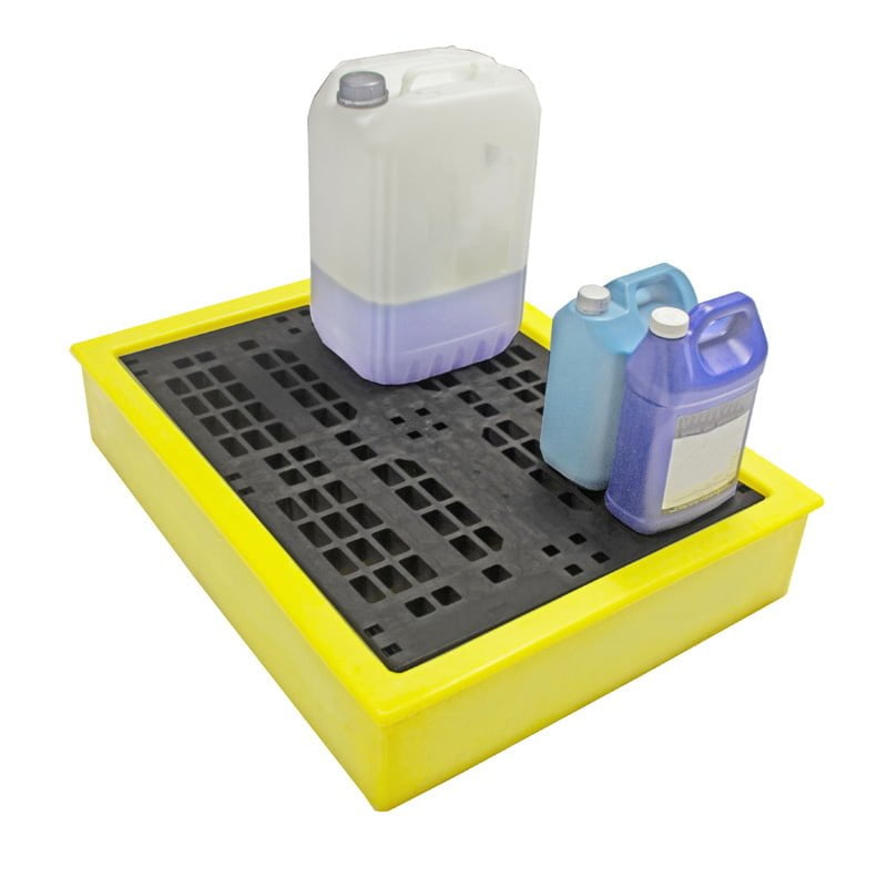 images Drum Tray/Pan For 4 X 25Ltr Containers - D 92Cm X 72Cm X 17.5Cm - Image 1