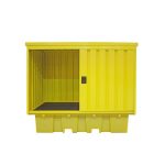 Hard Covered Spill Pallet To Hold 8 X Drums Or 2 Ibc - Image 4