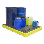 Bund Floor Suitable For 4 X 205Ltr Drums - 300Ltr Bund - Image 3