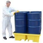 Bund Pallet With 4 Way Entry Suitable For 4 X 205Ltr Drums - 250Ltr Bund - Image 5