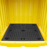 Steel Covered 4 Drum Bund Pallet - 410Ltr Bund - Image 11