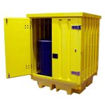 Steel Covered 4 Drum Bund Pallet - 410Ltr Bund - Image 10