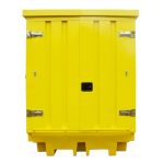 Steel Covered 4 Drum Bund Pallet - 410Ltr Bund - Image 6
