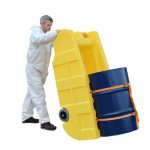 Bund Trolley For Storage - Transport & Dispensing Of 1 X 205Ltr Drum - 230Ltr Bund - Image 3
