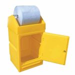 Poly Dispensing Stand With Lockable Door & Removable Inner Storage Tray - - Image 2