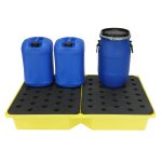 Spill Tray With Grid - 104Ltr Bund - D 119.5Cm X 79.5Cm X 18.5Cm - Image 7