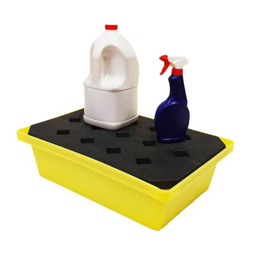 images Spill Tray With Grid - 22Ltr Bund - D 59.5Cm X 39.5Cm X 17.5Cm - Image 1