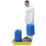 Spill Tray With Grid - 22Ltr Bund - D 59.5Cm X 39.5Cm X 17.5Cm - Image 4