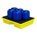 Spill Tray With Grid - 43Ltr Bund - D 80Cm X 60.5Cm X 17Cm