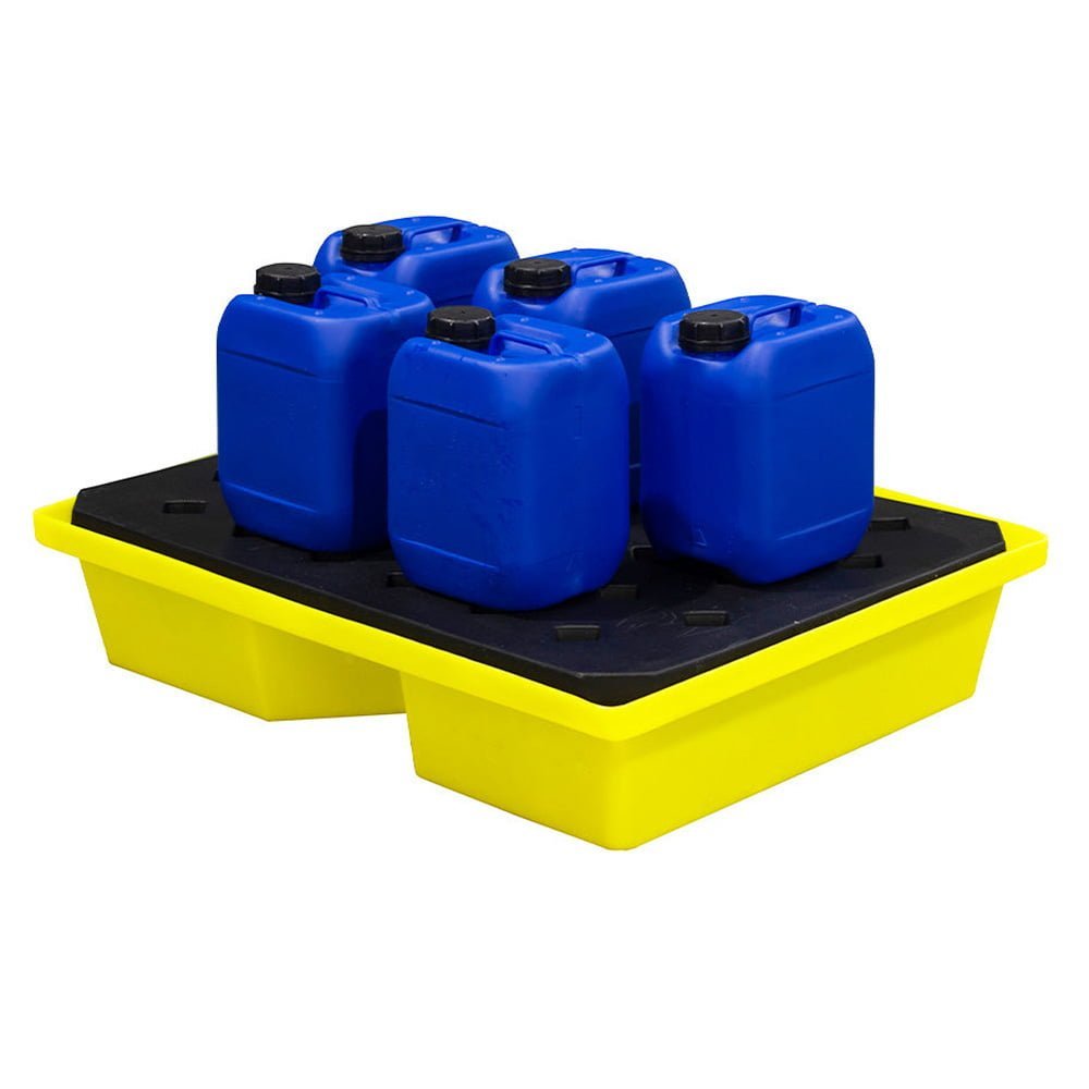 images Spill Tray With Grid - 43Ltr Bund - D 80Cm X 60.5Cm X 17Cm - Image 1