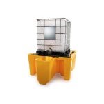 Integrated Dispenser IBC Bund With Red Central Support