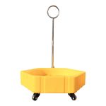 DRUM TROLLEY WITH HANDLE - 77 x 77 x 112cm - Image 2